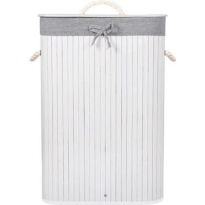 Cesta de ropa Springos - 72L - Blanco - Estilo escandinavo Cesta de ropa Springos - 72L - Blanco - Estilo escandinavo