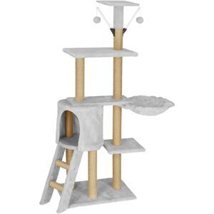 Strom pro kočky Springos s domkem a hračkami - 136cm Strom pro kočky Springos s domkem a hračkami - 136cm