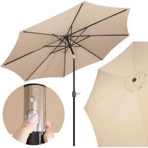 Springos - Slunečník - Béžová - 300x245 cm - Umbrella Springos - Slunečník - Béžová - 300x245 cm - Umbrella