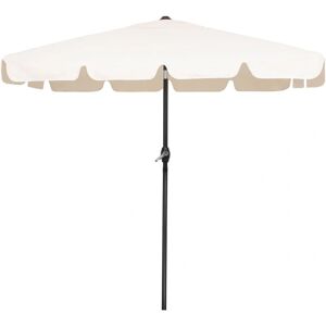 Parasol Rectangulaire avec Fonction d'Inclinaison et Manivelle - 240cm - Publicité Parasol Rectangulaire avec Fonction d'Inclinaison et Manivelle - 240cm - Publicité