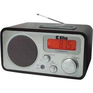 Eltra Kormoran Radio Analogique Portable - Noir/Argent Eltra Kormoran Radio Analogique Portable - Noir/Argent
