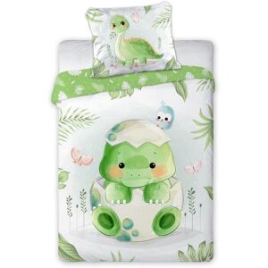 Cuddles Dětské Dinosauří Povlečení - 100x135cm - Bavlna Cuddles Dětské Dinosauří Povlečení - 100x135cm - Bavlna