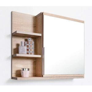 Domtech Dąb szafka łazienkowa z lustrem - 60x50x14 - Szafka łazienkowa Domtech Dąb szafka łazienkowa z lustrem - 60x50x14 - Szafka łazienkowa