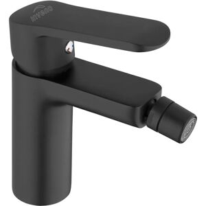 Invena Czarna bidetowa bateria - Nowoczesny mosiężny bidet z ceramicznym mieszaczem Invena Czarna bidetowa bateria - Nowoczesny mosiężny bidet z ceramicznym mieszaczem