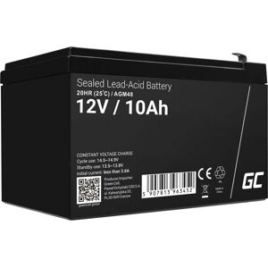 Batteria Green Cell AGM48 UPS - 12V 10Ah Piombo Acido Sigillato Batteria Green Cell AGM48 UPS - 12V 10Ah Piombo Acido Sigillato
