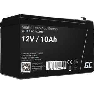 Green Cell AGM50 Herlaadbare VRLA 12V 10Ah batterij Green Cell AGM50 Herlaadbare VRLA 12V 10Ah batterij
