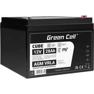 Batería AGM Green Cell 6V 1.2Ah - Plomo-ácido para juguetes y alarmas Batería AGM Green Cell 6V 1.2Ah - Plomo-ácido para juguetes y alarmas