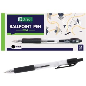 D.Rect Stylo 294 - Noir - 12 pièces - Publicité D.Rect Stylo 294 - Noir - 12 pièces - Publicité