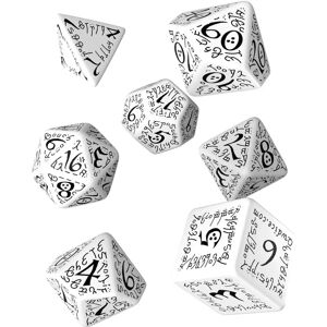 Q Workshop Multi-Color Elvish Dice Set - 7 Dice for RPG Q Workshop Multi-Color Elvish Dice Set - 7 Dice for RPG