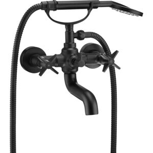 Deante Badewannenmischer - Schwarz - 90° Drehung - Badarmatur Deante Badewannenmischer - Schwarz - 90° Drehung - Badarmatur