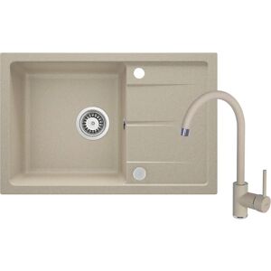 Deante - ZRDA7113 - 67x44 cm - Piaskowy - Lavello in granito Deante - ZRDA7113 - 67x44 cm - Piaskowy - Lavello in granito