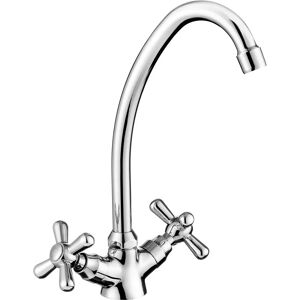 Deante SYMETRIO BOS 060D - Grifo de cocina, Cromo, Giratorio 90°, Cartucho cerámico Deante SYMETRIO BOS 060D - Grifo de cocina, Cromo, Giratorio 90°, Cartucho cerámico