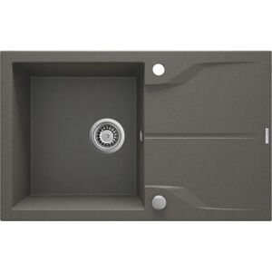 Deante 1-komorový granitový drez s odkvapkávač - namontovaný v jednej rovine s pracovnou doskou Deante 1-komorový granitový drez s odkvapkávač - namontovaný v jednej rovine s pracovnou doskou