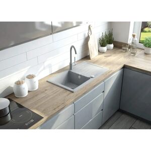 Deante Zlew Zorba Granito Beis 1k 580x440x164 - Fregadero de Cocina Deante Zlew Zorba Granito Beis 1k 580x440x164 - Fregadero de Cocina
