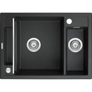 Fregadero de granito magnético Deante - 1.5 cubetas Cocina moderna Fregadero de granito magnético Deante - 1.5 cubetas Cocina moderna