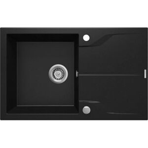 Fregadero de granito negro mate Deante Andante - Fregadero de cocina Fregadero de granito negro mate Deante Andante - Fregadero de cocina