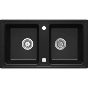 Deante Zlew Zorba Nero Granit 2k B/o 780x435x180 - Fregadero de Cocina Deante Zlew Zorba Nero Granit 2k B/o 780x435x180 - Fregadero de Cocina