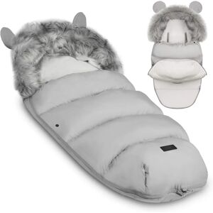 Sac de dormir Ricokids Gris Clair 95x48cm - Pour dormir et se promener - Publicité Sac de dormir Ricokids Gris Clair 95x48cm - Pour dormir et se promener - Publicité
