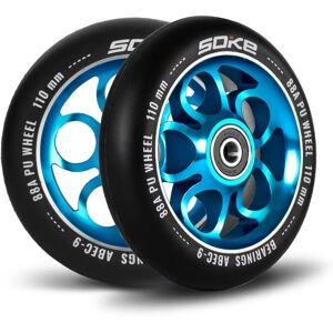 Soke Blaue 110mm Scooter Räder - Scooter Räder Soke Blaue 110mm Scooter Räder - Scooter Räder