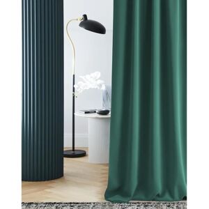 MyBestHome LAURA Cortina Opaca Verde - Decoración, 140x250 cm MyBestHome LAURA Cortina Opaca Verde - Decoración, 140x250 cm