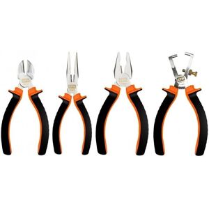 Zestaw szczypiec Zango - 160mm - Wytrzymałe narzędzia CR-V Zestaw szczypiec Zango - 160mm - Wytrzymałe narzędzia CR-V