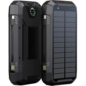 PowerNeed S20000Q Chargeur Portable Lightning Solaire Sans Fil Rapide Extérieur - Publicité PowerNeed S20000Q Chargeur Portable Lightning Solaire Sans Fil Rapide Extérieur - Publicité
