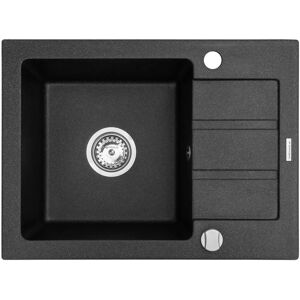 Fregadero de Cocina Rectangular 62x44 Negro - Maidsinks Fregadero de Cocina Rectangular 62x44 Negro - Maidsinks