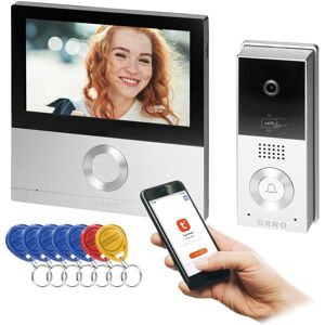 Orno TALOS Video Porteiro - WiFi, RFID, Tela sensível ao toque 7'' Orno TALOS Video Porteiro - WiFi, RFID, Tela sensível ao toque 7''