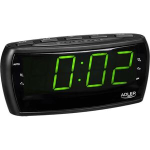 Adler AD 1121 Rádióóra - Analóg és digitális AM FM LED Zöld Adler AD 1121 Rádióóra - Analóg és digitális AM FM LED Zöld
