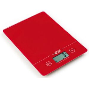 Adler AD 3138 - Rosso - Bilancia da cucina Adler AD 3138 - Rosso - Bilancia da cucina