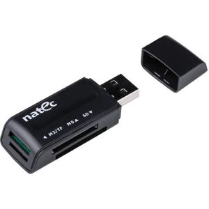 Lecteur de Cartes NATEC Ant 3 Mini - USB 2.0 - Noir Lecteur de Cartes NATEC Ant 3 Mini - USB 2.0 - Noir