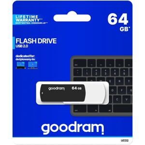 USB Flash Drive GoodRam UCO2 - Λευκό/Μαύρο 64GB USB Flash Drive GoodRam UCO2 - Λευκό/Μαύρο 64GB