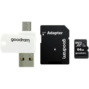 Tarjeta MicroSDXC 64 GB Goodram M1A4 - Clase 10 UHS-I Tarjeta MicroSDXC 64 GB Goodram M1A4 - Clase 10 UHS-I