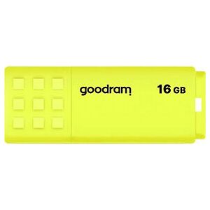 Goodram UME2 16GB Pendrive USB - USB 2.0 - Amarelo Goodram UME2 16GB Pendrive USB - USB 2.0 - Amarelo