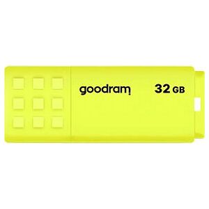 Pen drive Goodram UME2 32GB - USB 2.0 - Amarelo Pen drive Goodram UME2 32GB - USB 2.0 - Amarelo