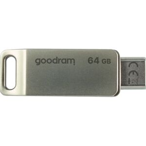Clé USB Goodram ODA3 64GB - USB Type-C & A, Métal - Publicité Clé USB Goodram ODA3 64GB - USB Type-C & A, Métal - Publicité