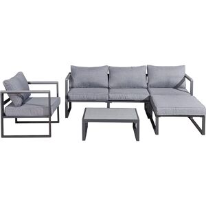 PETITS-MEUBLES - Sevilla Grey - 4-plazas - Set de jardín PETITS-MEUBLES - Sevilla Grey - 4-plazas - Set de jardín