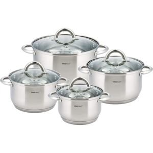 Set de 8 ustensiles de cuisson Kinghoff - Acier inoxydable - Compatible avec tous les feux - Publicité Set de 8 ustensiles de cuisson Kinghoff - Acier inoxydable - Compatible avec tous les feux - Publicité
