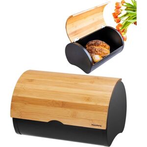 Klausberg KB 7711 - Boîte à pain en bambou - Rangement moderne cuisine - Publicité Klausberg KB 7711 - Boîte à pain en bambou - Rangement moderne cuisine - Publicité