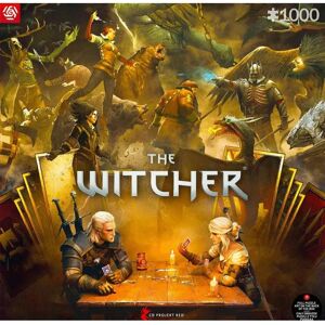 Good Loot Puzzle The Witcher Gwent - 1000 Elementów - Wymiary: 68 x 48 cm Good Loot Puzzle The Witcher Gwent - 1000 Elementów - Wymiary: 68 x 48 cm