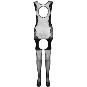 Passion BS082 Bodystocking - Černá, Univezální Velikost - Bodystocking Passion BS082 Bodystocking - Černá, Univezální Velikost - Bodystocking