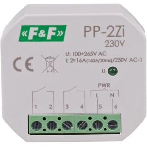 F&F elektromagnetischer Relaise 160A/20ms 2x16A 2NO 100-265V AC - Elektromagnetischer Relaise F&F elektromagnetischer Relaise 160A/20ms 2x16A 2NO 100-265V AC - Elektromagnetischer Relaise