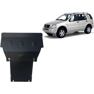 Protecție metalică a motorului Mercedes ML W163 - Protejează motorul, radiatorul, bara față Protecție metalică a motorului Mercedes ML W163 - Protejează motorul, radiatorul, bara față