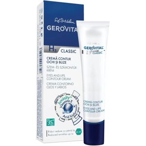Crème contour des yeux et lèvres Gerovital H3 Classic - Publicité Crème contour des yeux et lèvres Gerovital H3 Classic - Publicité