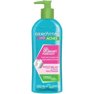 Gel Nettoyant Visage Gerovital - Débouche Pores - Publicité Gel Nettoyant Visage Gerovital - Débouche Pores - Publicité