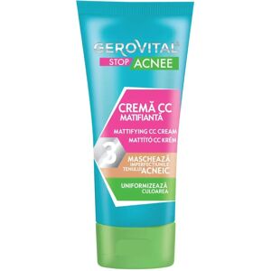 Crème CC Matifiante GEROVITAL SPF10 - Crème pour le visage - Publicité Crème CC Matifiante GEROVITAL SPF10 - Crème pour le visage - Publicité