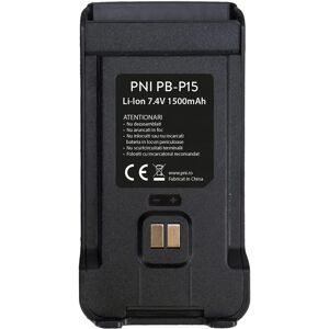 PNI P15UV Li-Ion 1500 mAh Batterij - Voor VHF/UHF station PNI P15UV Li-Ion 1500 mAh Batterij - Voor VHF/UHF station