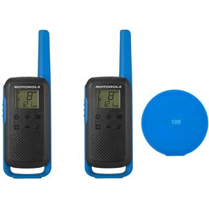 Motorola T62 BLUE Portable PMR Radio Set - 2 Units, Blue Motorola T62 BLUE Portable PMR Radio Set - 2 Units, Blue
