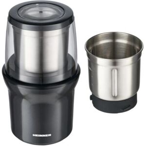 Heinner HCG-200DGIX2 - Schwarz, Transparent - Klingenmühle Heinner HCG-200DGIX2 - Schwarz, Transparent - Klingenmühle