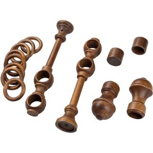 SN DECO GROUP Ares Gardinenstange Walnuss - Gardinenstange SN DECO GROUP Ares Gardinenstange Walnuss - Gardinenstange